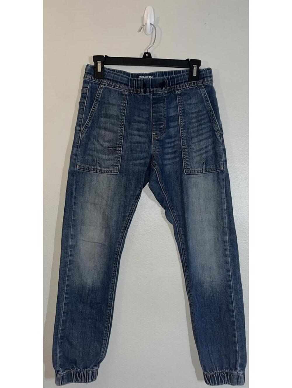 Levi's Denizen women's Drawstring Waist Joggers Size 14 Denim Jeans